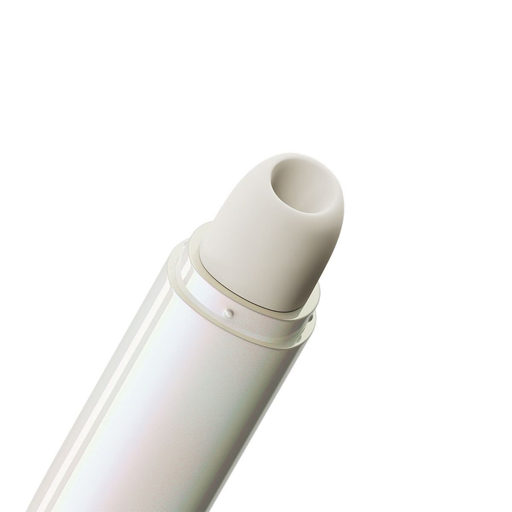 Бежевый вакуумный стимулятор клитора Lia (Цвет: бежевый)