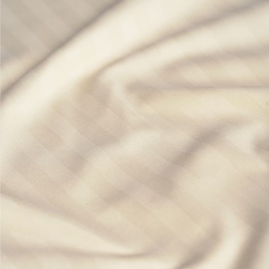 Простыня на резинке Ivory, 90x200х30, страйп полисатин HOMY