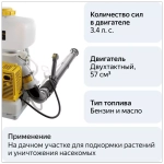 Бензиновый опрыскиватель-распылитель Champion PS257