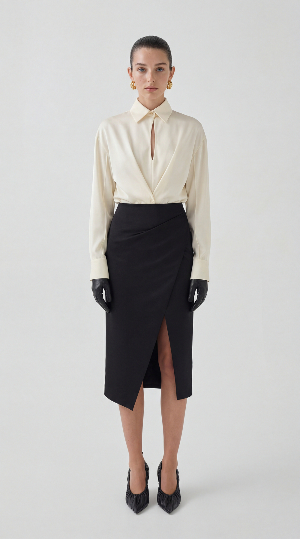 Блуза наоборот