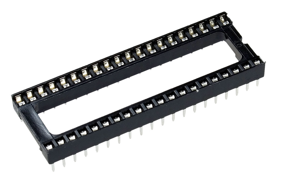 Панелька для микросхем шаг 2,54 SCL-40 на 40 pin