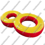 Надувной водный аттракцион "Водная восьмерка" 2,1*1,3*0,6 м