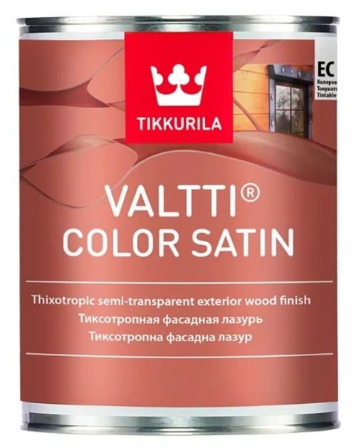 TIKKURILA Valtti color satin лессирующая защита 2.7 л