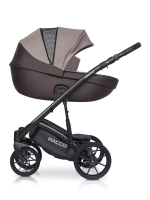 Коляска  PACCO (2 в 1) (RIKO BASIC) 07 Mokka (кофейный-темно-коричневый)