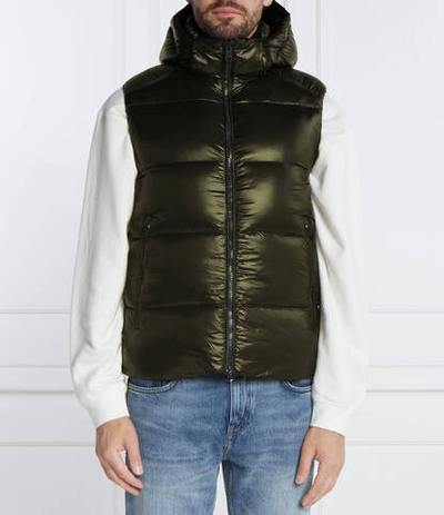 Пуховая безрукавка Hetrego - темно-зеленый(8K560)