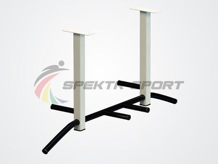 Турник потолочный (300 мм) Атлант 6 (3 хвата) цв. белый