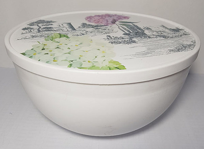 Миска с крышкой 2л Toile de jouy