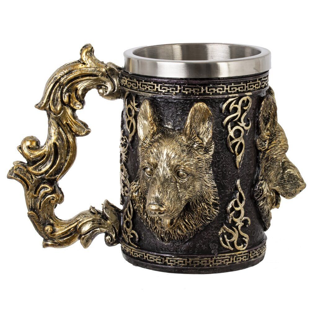 GAEM Кружка "Волк", 600 мл, L19 W14 H13,5 см