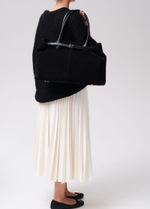 Замшевая сумка Daniela DBR 31375 черный