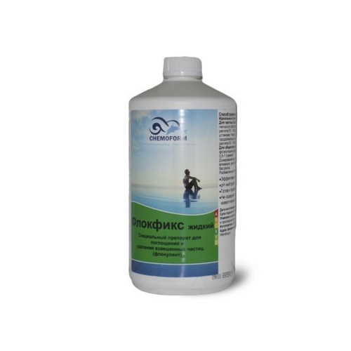 Флокфикс жидкий флокулянт 1л. Chemoform