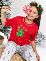 Костюм для девочки Праздник-1.1 Виотекс КРАСНЫЙ