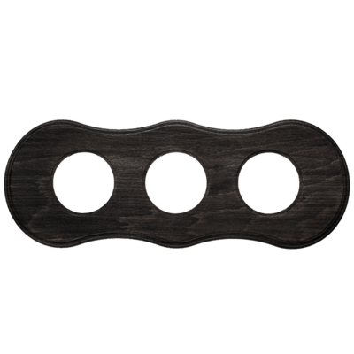 Рамка 3-х постовая (Угольно-черный) С.М. BF8 BF8-630-119