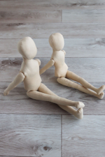 Аксель, рост 44. Заготовка подвижной интерьерной куклы из текстиля для хобби, рукоделия, творчества