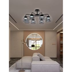 Люстра Rivoli Marsha 9193-308 8хGX53 15 Вт модерн | Rivoli