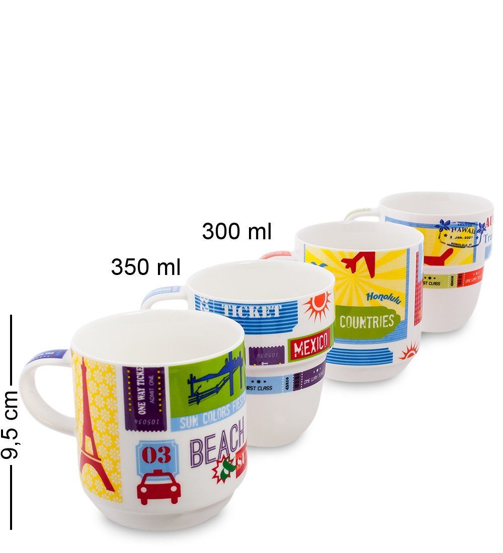 Topchoice TC-06 Набор кружек «Мечтать не вредно» (One Way Ticket)