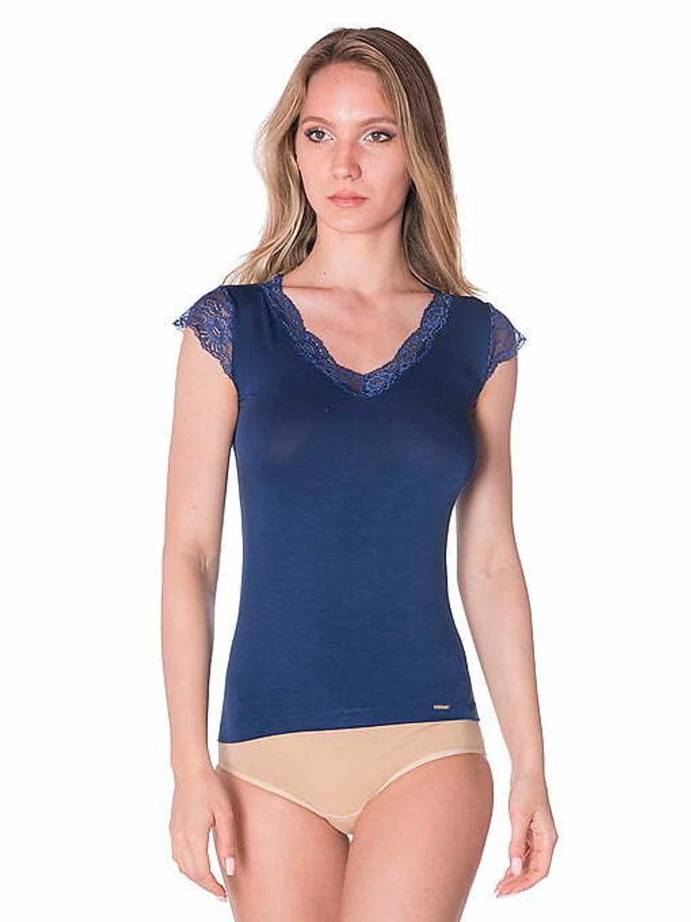 Футболка женская Comfort Classics темно-синий