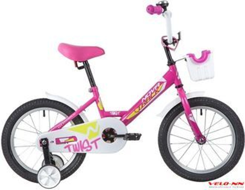 ВЕЛОСИПЕД NOVATRACK  TWIST 14" /розовый