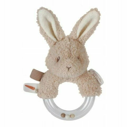 Погремушка Little Dutch Ring Rattle toy Baby Bunny - Погремушка для малыша в виде кролика LD8852