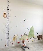 Наклейки ЛЕСНАЯ ИСТОРИЯ сет 2