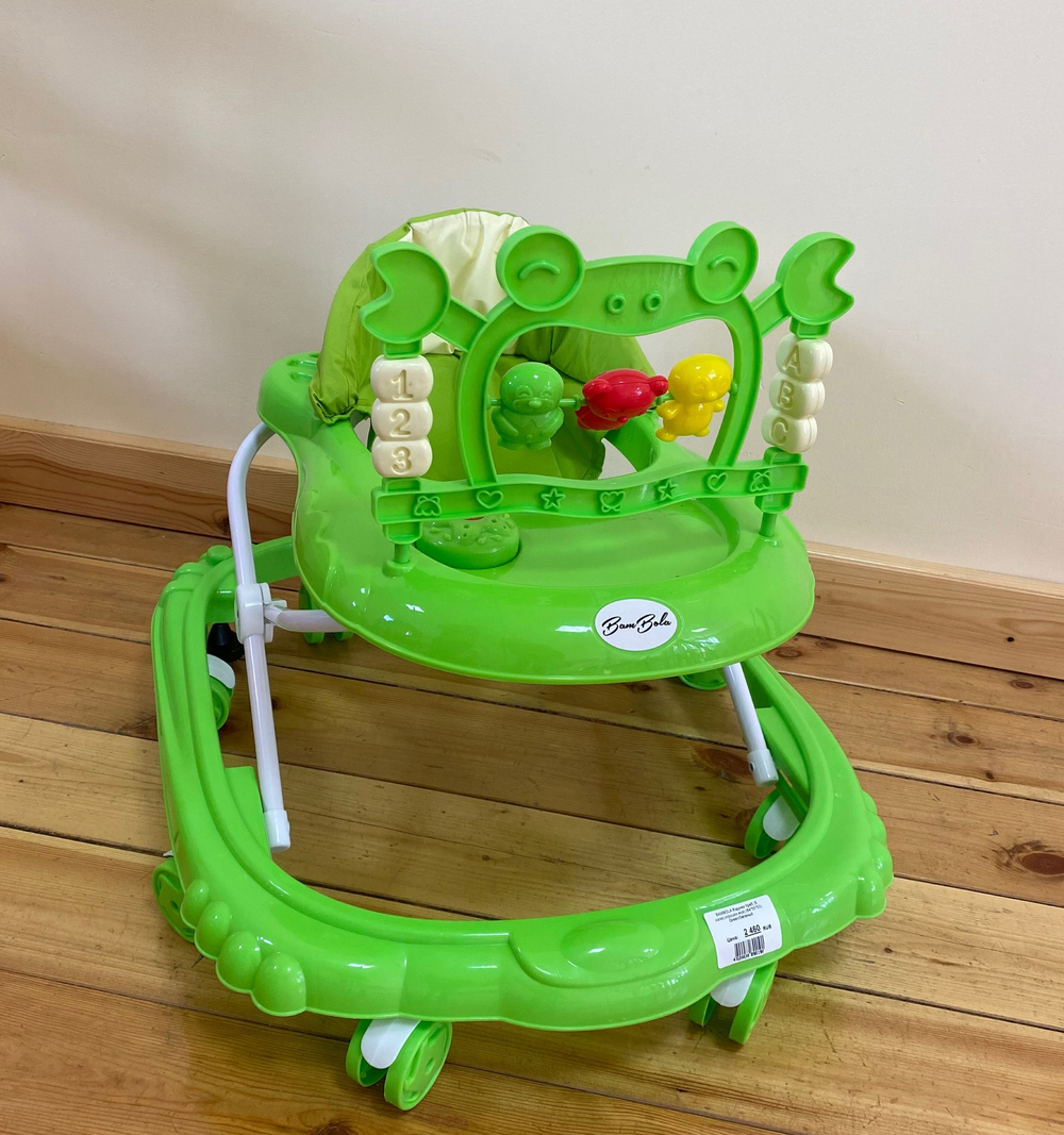 BAMBOLA Ходунки Краб (8 колес,игрушки,муз) (64*55*53) Green/Зеленый