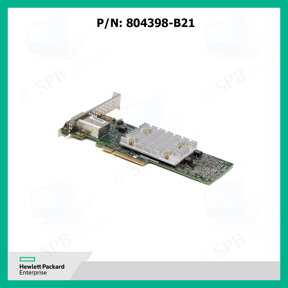 Контроллер HPE SMART ARRAY E208E-P SR 12G SAS PCIE PLUG-IN CONTROLLER 804398-B21 836267-001