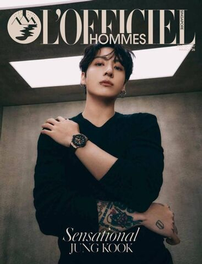 публикация L'OFFICIEL SINGAPORE - 2026.03 BTS JUNG KOOK