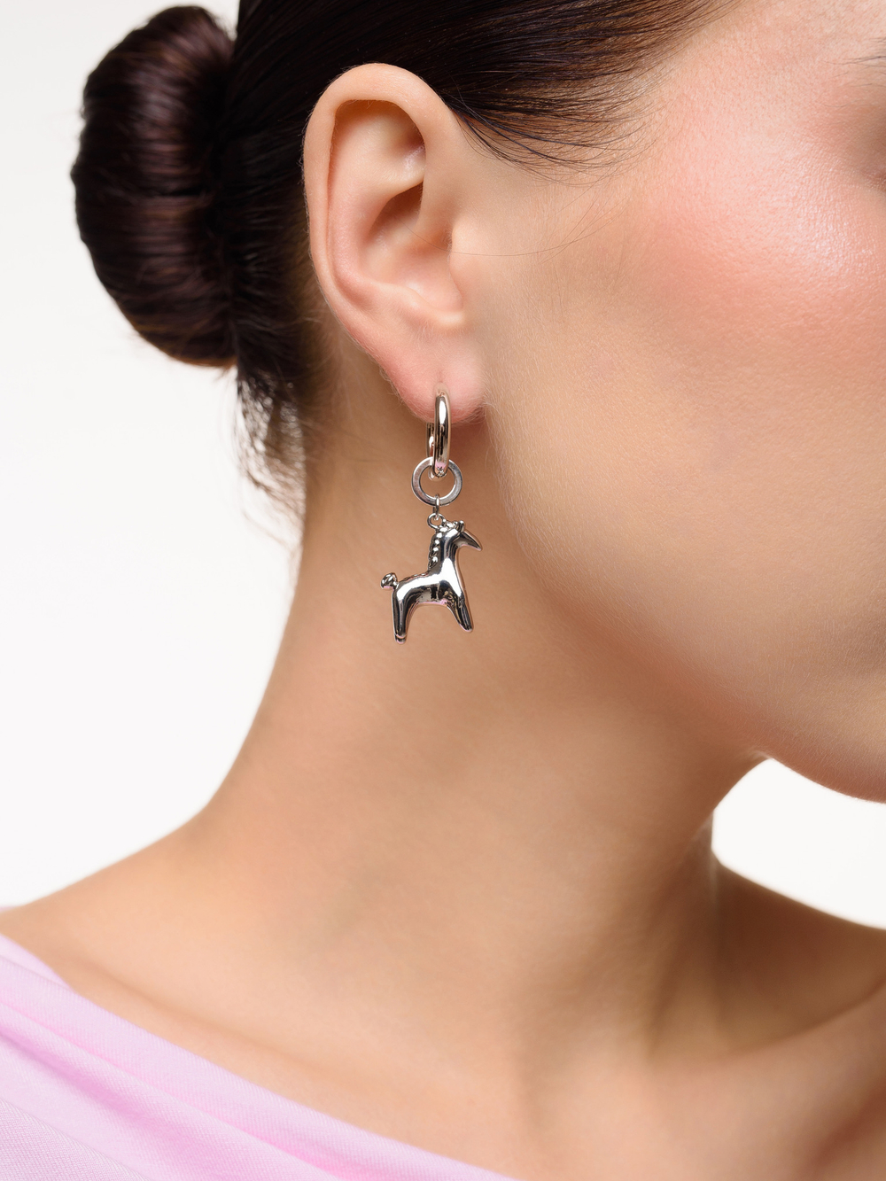 Серьги "Horse Folk" Silver