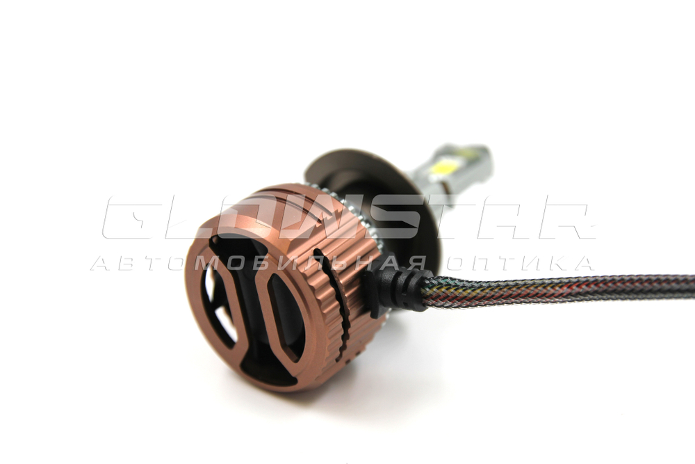 Aozoom P12/H7 с вентилятором 12V 65W 6000Lm (комплект, 2шт)