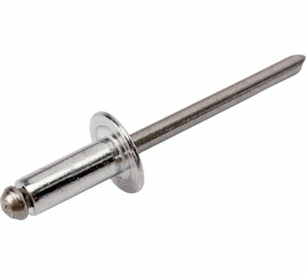 Вытяжная заклепка алюминий-нерж. 5.0x12.0 К11 ув. бортик 250 шт.