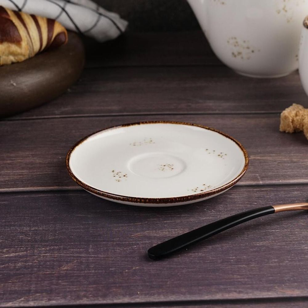 Блюдце d 12,5 см кофейное для чашки арт. 81221686   Noble [6]