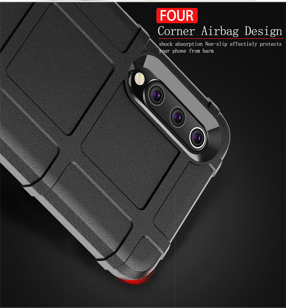 Чехол для Xiaomi Mi 9 SE цвет Black (черный), серия Armor от Caseport