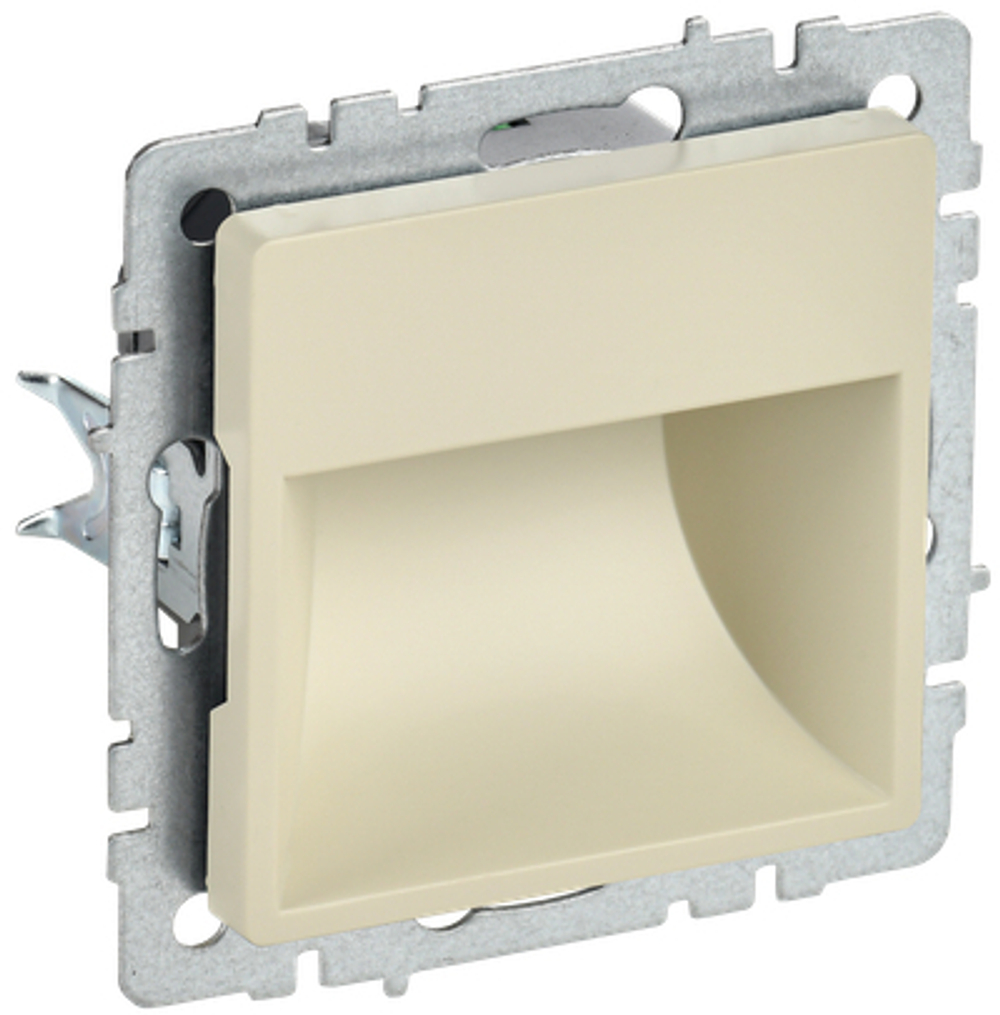 BRITE Подсветка светодиодная встраиваемая ПЛ20-БрКр бежевый IEK