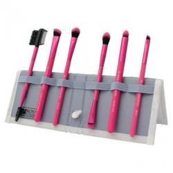 Royal&Langnickel MODA BEAUTIFUL EYES SET. Набор кистей для макияжа в чехле Красивые глаза розовый