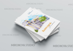 PSD обложка фотокниги "Новосибирск"
