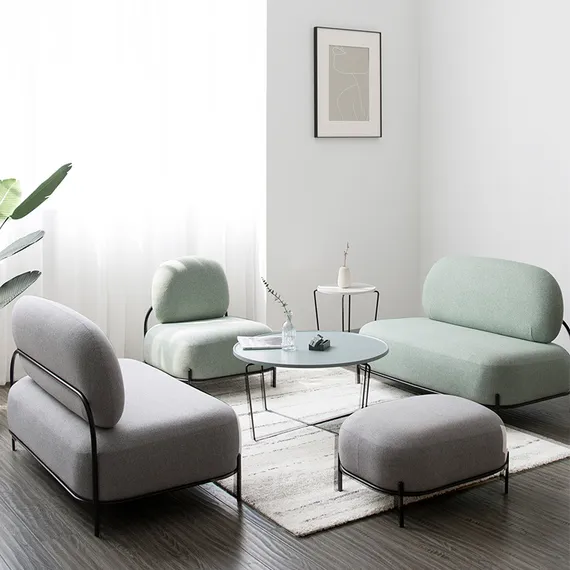 Диван Midnight серо-зеленый