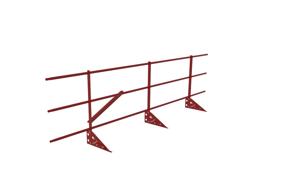 Кровельное ограждение Fachmann KO/SK/800-3-3000 Фальцевый крепеж RAL