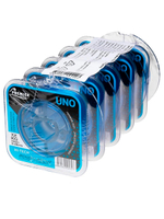 Леска для рыбалки Premier Fishing UNO Blue Nylon 0,35mm, 5 штук по 100м (PR-U-B-035-100)