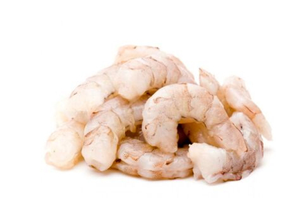 Креветка Ваннамей б/г в/м 26/30 очищ б/хвоста без пищ.тракта 1кг Вьетнам