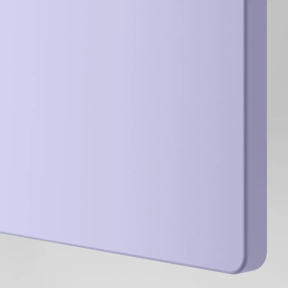 Комод - SMÅSTAD / PLATSA/SMОSTAD  IKEA/ СМОСТАД/ПЛАТСА ИКЕА,  123х60 см, белый/фиолетовый