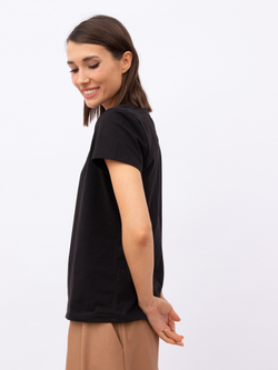 Футболка женская Anyday Icon T-shirt 01, цвет черный
