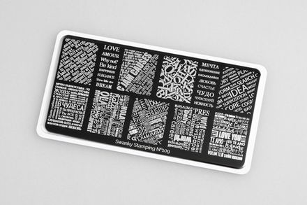 Swanky Stamping Пластина для стемпинга 109