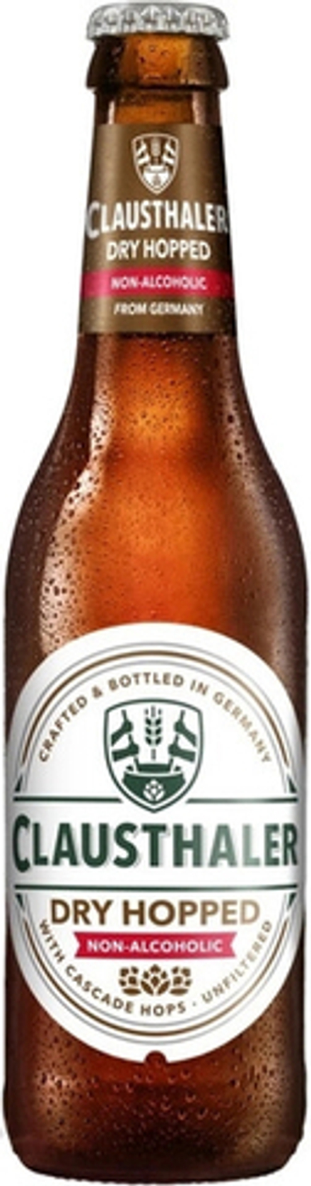 Пиво Клаусталер Драй Хопд Безалкогольное / Clausthaler Dry Hopped 0.33 - стекло
