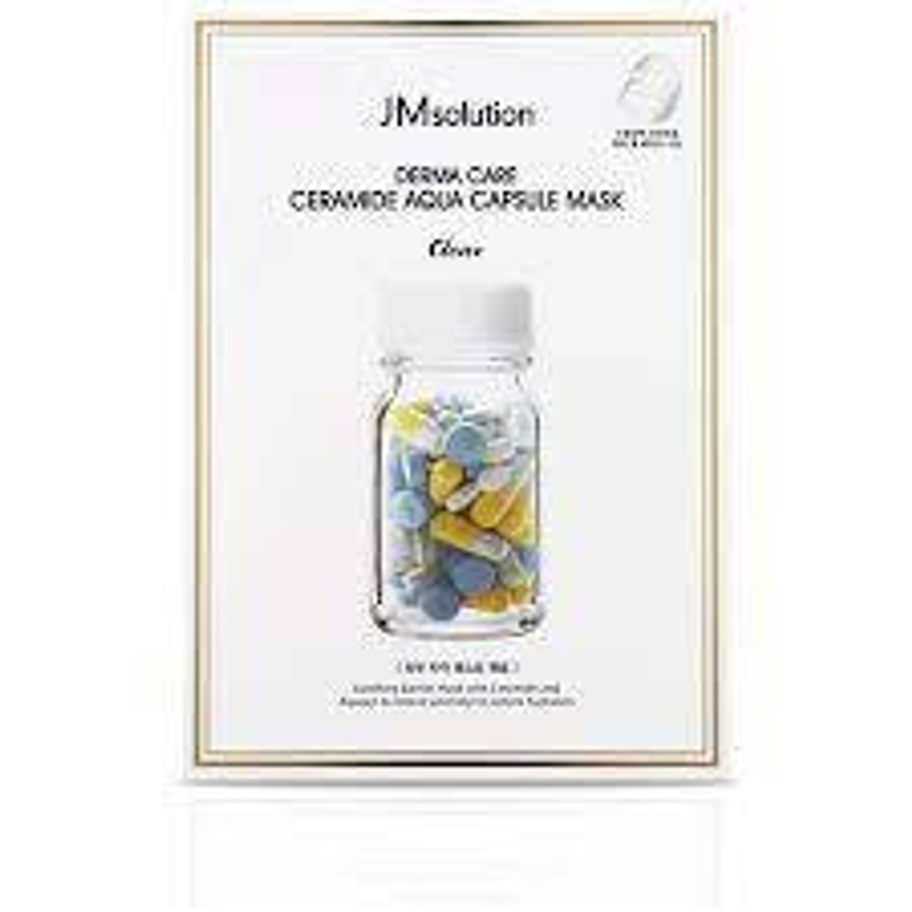 JMsolution Маска восстанавливающая с керамидами - Derma care ceramide aqua capsule mask, 30мл, шт