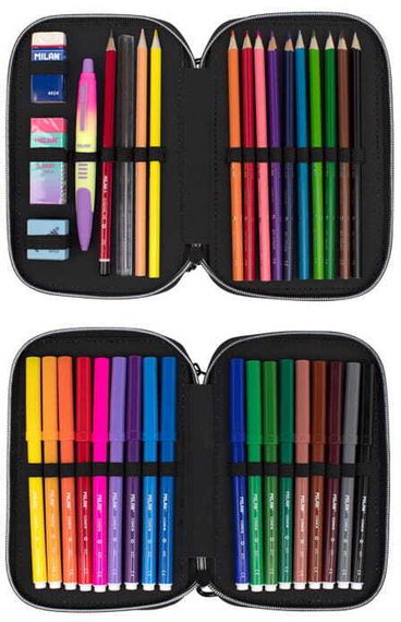 Penal \ Пенал \ Pencil bag 2-DCK.PENCIL CASE CONT.SUNSET GREEN