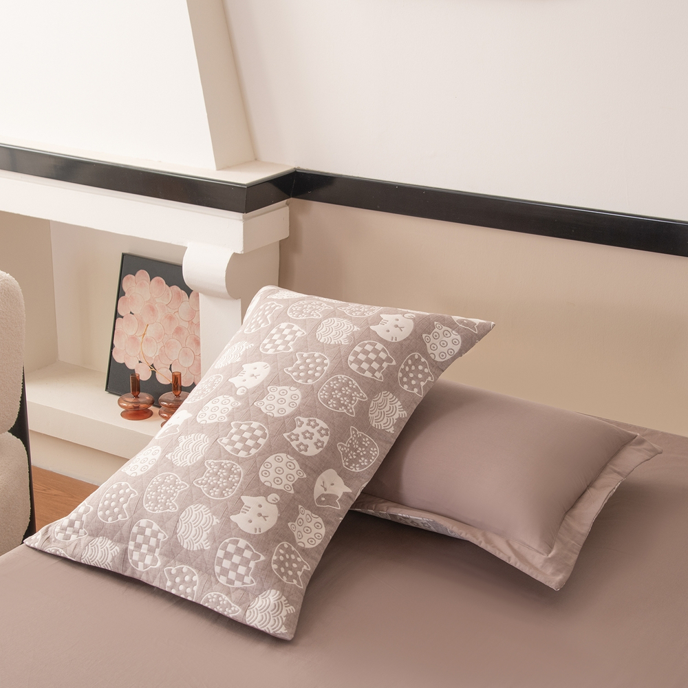 Комплект постельного белья Сатин Aurora Veil/Вуаль Авроры с Покрывалом AV003