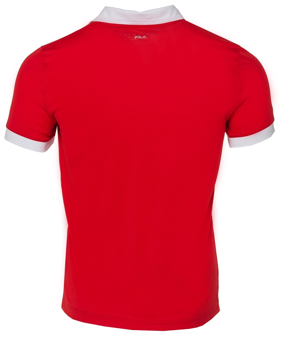 Мужское теннисное поло Fila Polo Markus M - fila red