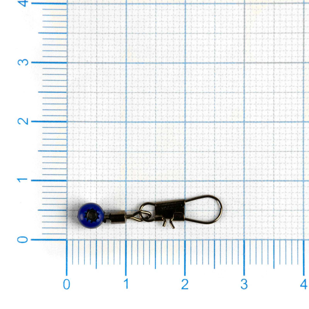 Застежка с вертлюжком (пластик) Fish Season 5011