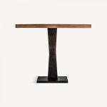 Барный стол BUGLE черный/натуральный