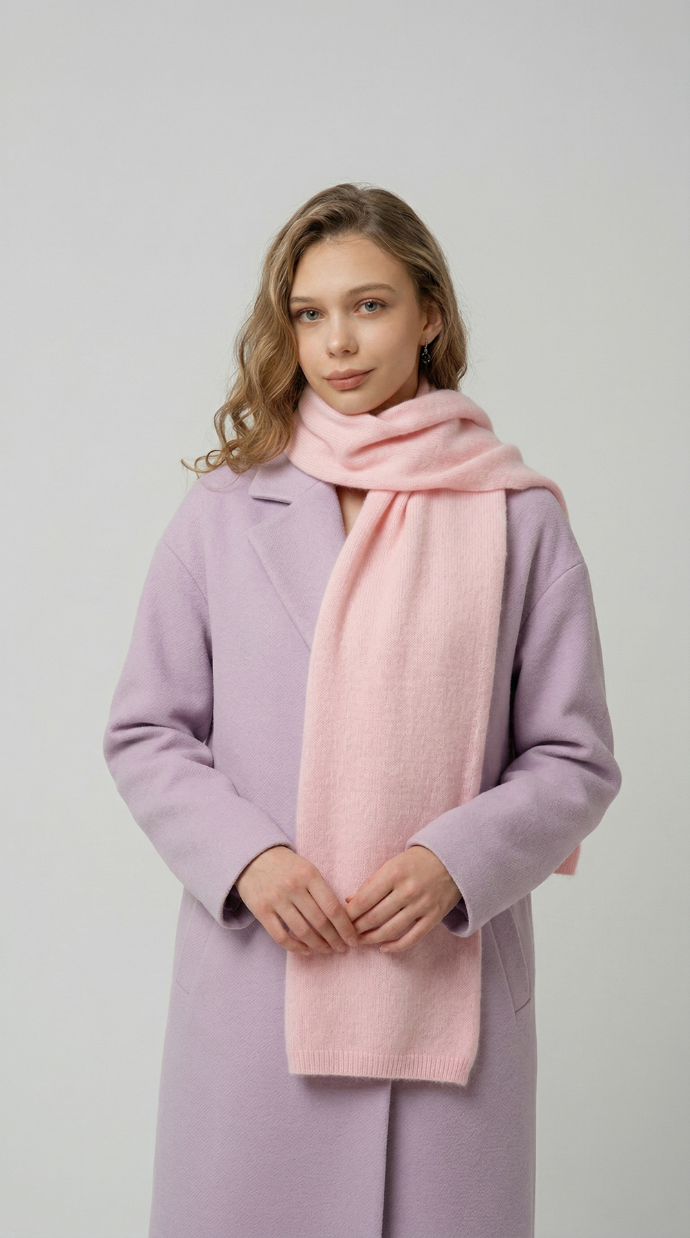 Шарф Ш402-15 розовый