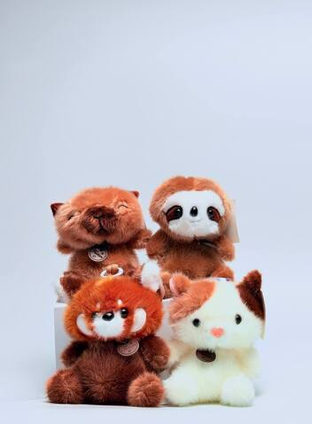 Мягкий брелок "Зоопарк" оптом.